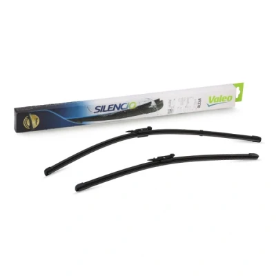 Image of 8P0998002A, 8P1955425F, 8P1955425H, 8P1955426F, 8P1955426H Wiper BLADE VALEO SILENCIO X.TRM, FLAT SET 574470 BMW: 3 GT, Convertible