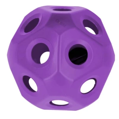 Image of Doblit Hay Ball Feeder Treat Play Fun Calf Cow Horse Foal Equine 40 60mm Feed Openings Multiple Colour Available (PURPLE)