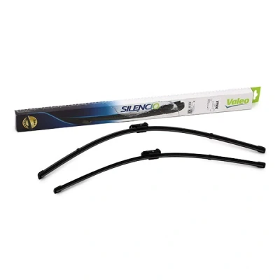 Image of 95519040 Wiper blade VALEO SILENCIO X.TRM 577900 600, 700mm Front Beam with spoiler for left hand drive vehicles OPEL: Astra K Hatchback