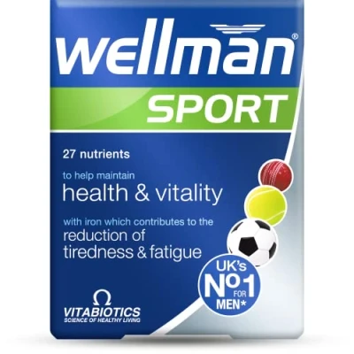 Image of Vitabiotics Wellman Sport, 30 Tablets