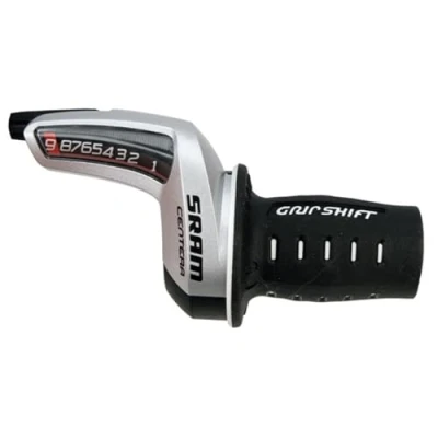 Image of Sram MTB Centera Twist Shifter 9 Speed Rear 2:1 Fits Shimano, Black