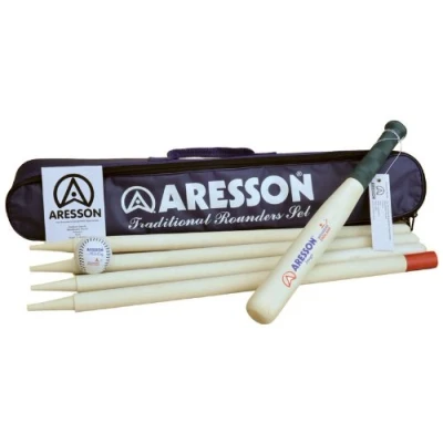 Image of Aresson Family Outdoor Garden Fun Games Traditional Rounders Set
