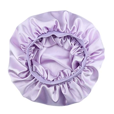 Image of Alnorm Girls Stylish Sleeping Cap Silky Double Layered Satin Bonnet