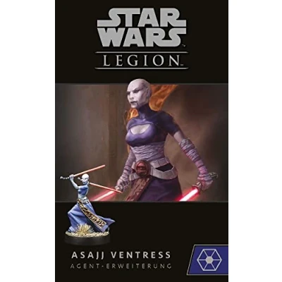 Image of Star Wars Atomic Mass Games, Legion Asajj Ventress, Agent Expansion, Tabletop, 2 Players, Ages 14+, 120 180 Minutes, German
