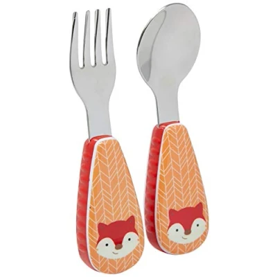 Image of Skip Hop Zootensils Fox Fork and Spoon