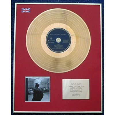 Image of Century Presentations RUNRIG Limited Edition CD 24 Carat Gold Coated LP Disc THE STORY