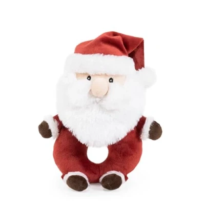 Image of Cupid &amp; Comet Selection of Rope Filled, Plush Covered Christmas Dog Toys from (Sylvester Santa)