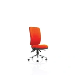 Image of Chiro High Back Bespoke Colour Tabasco Orange No Arms