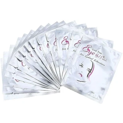 Image of Beauty+ Eyelash Gel Pads 50 Pairs Under Eye Patches Isolation Extension Lint Free Beauty Mask Tool Makeup for Pro Salon and Individual
