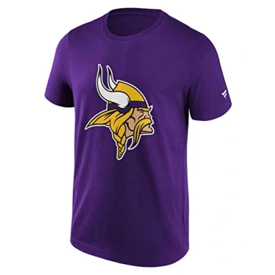 Image of Fanatics NFL Minnesota Vikings Primary Logo Graphic T Shirt, Purple, XL