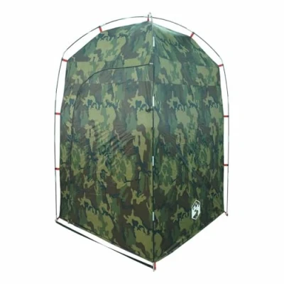 Image of vidaXL Shower Tent Camouflage Waterproof