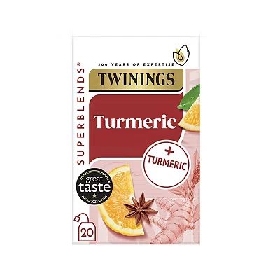 Image of Twinings Superblends Turmeric Tea Bags 20