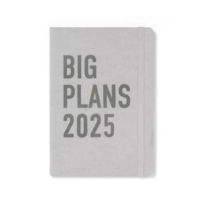 Image of Letts of London Big Plans A5 week to view 2025 diary stone