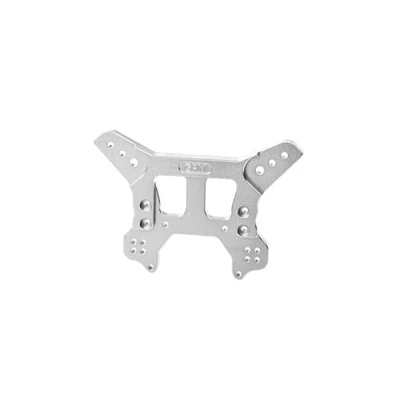 Image of GPM RACING Aluminium 7075 Alloy Rear Shock Tower For Arrma 1:8 TYPHON 6S BLX 4WD Brushless Buggy ARA106046 / V5 ARA8606V5 Upgrade Parts Silver