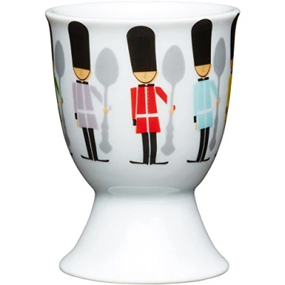 Image of KitchenCraft Childrens Soldiers Porcelain Egg Cup