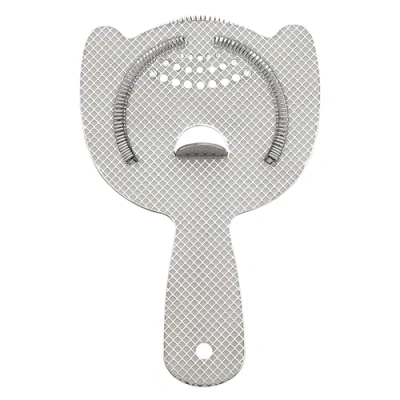 Image of Barfly M37203 Heavy Duty Spring Bar Strainer Stainless Diamond Lattice, Modern