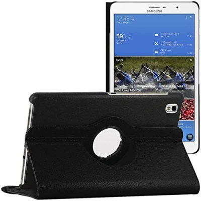 Image of ebestStar for Samsung Galaxy Tab Pro 8.4 Case SM T320, Cover 360 Rotating Protection, PU Leather, Black