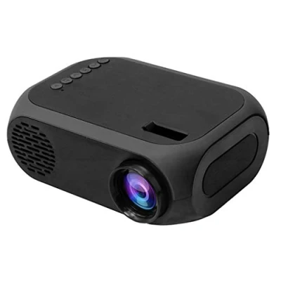 Image of Mini 1080P HD Portable Home Entertainment Video Projectors, Multimedia Theater with Remote Controller, Support HDMI, AV, SD, USB,A