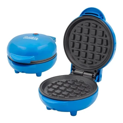 Image of Global Gizmos 12cm Waffle Maker Blue