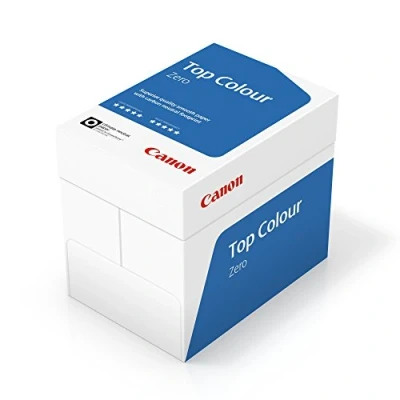 Image of Canon Germany Top Colour Zero Copier Paper 5X 500 Sheets FSC Certified CO2 Neutral All Printers A4 100 g/m² Brilliant White CIE 164 Advanced Protective Box