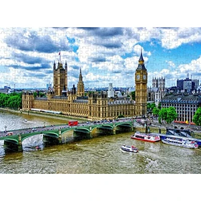 Image of 3000 Piece Puzzle London Bridge Gift For The Whole Family