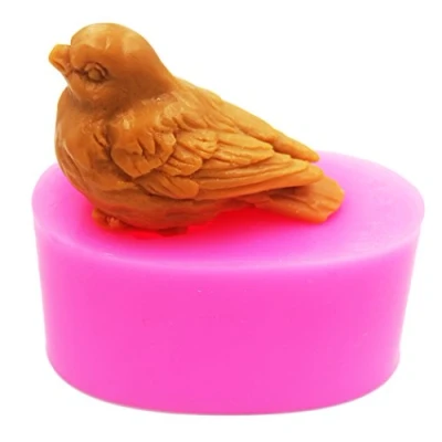 Image of LC Bird Silicone Moulds Handmade Soap Molds Mould DIY Mold For Baking, Cake, Chocolate