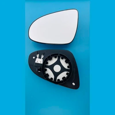 Image of Door Wing Mirror Glass Fits to TOYOTA AYGO(2014 ), VERSO(2014 ) With Base Left Hand Passenger Side