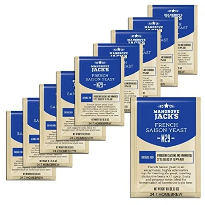 Image of 10x Mangrove Jack’s Craft Series Yeast M29 French Saison (10g)