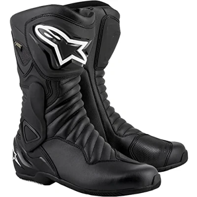 Image of Alpinestars Motorcycle boots Smx 6 V2 GorSummerx Black Black, Black/Black, 43