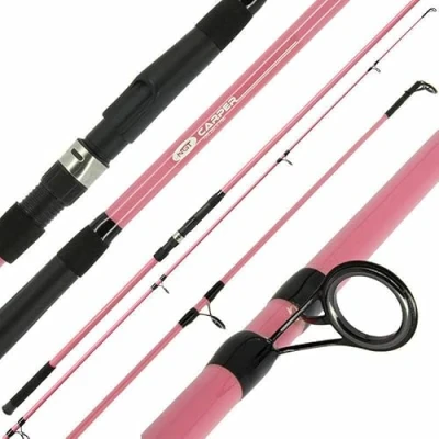 Image of NGT CARP FISHING PINK CARPER ROD 2PC 12FT LADIES WOMENS
