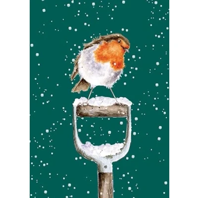 Image of Wrendale Designs A little Red Robin&#039; A6 notebook