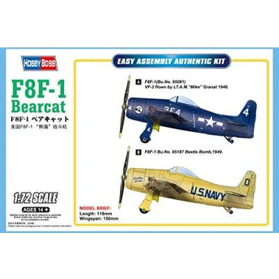 Image of Hobbyboss HBB87267 1:72 F8F 1 Bearcat