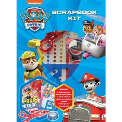Image of ALLIGATOR Paw Patrol Scrapbook Kit, Accessories, Scrap Books for Children, Book, Books, Kids Craft Set, Kits