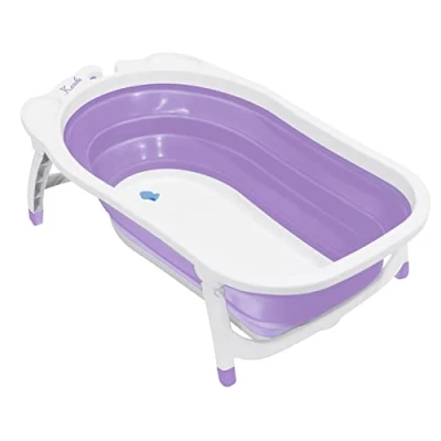 Image of Babyway Foldable Baby Bath in Lilac