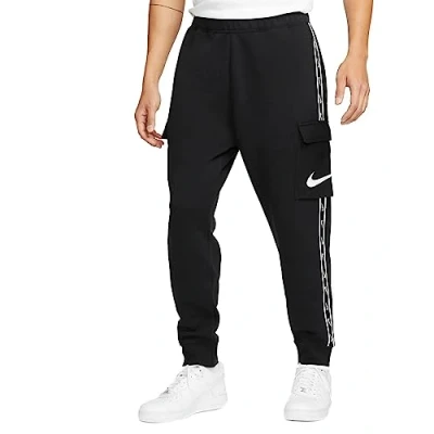Image of Nike Repeat Sw FLC Cargo Trousers Thunder Blue/MTLC Cool Grey XXL