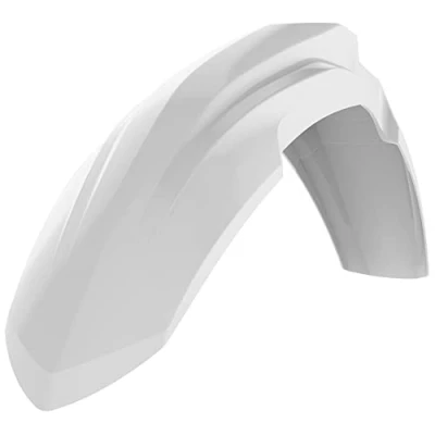 Image of Polisport Honda Front Fender CR 125 250 2000 2007 CRF R 2004 2009 450 2002 2008 Restyle, White Motocross4u