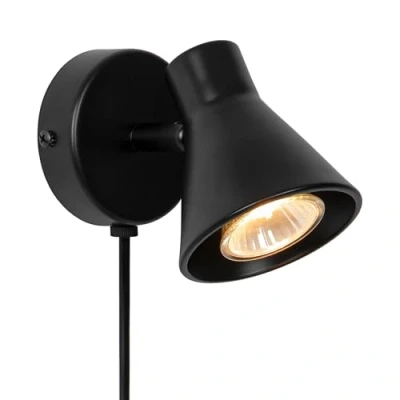 Image of Nordlux Eik Wall Lamp Black