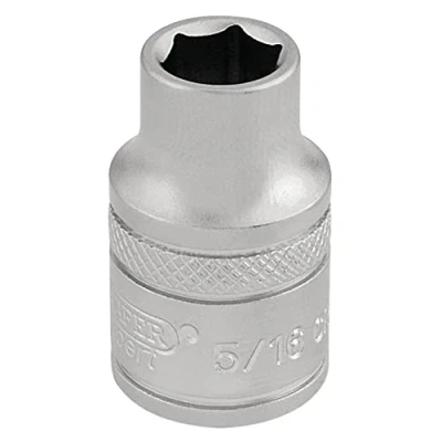 Image of Draper 6 Point Imperial Socket, 3/8&quot; Sq. Dr., 5/16&quot;