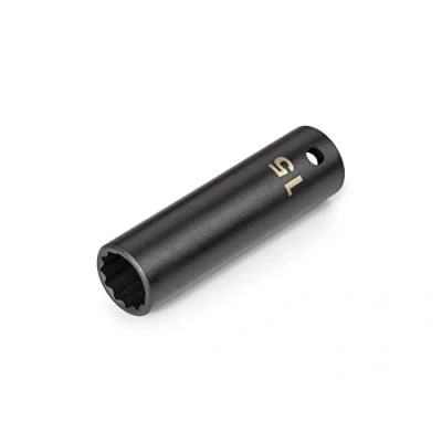 Image of TEKTON 1/2 Inch Drive x 15 mm Deep 12 Point Impact Socket SID23315