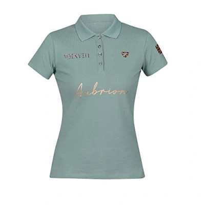 Image of Aubrion Shires Team Womens Polo Shirt Sage Large