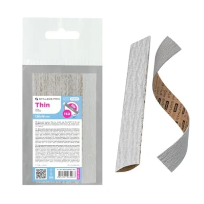 Image of STALEKS PRO Refill Disposable Papmam Files for Straight Base SMART Eco Friendly Paper 50 Count (150 Grit)