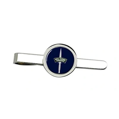 Image of Giftshop UK Royal Marines Dagger Tie Clip