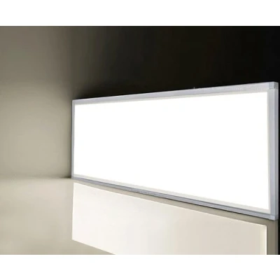 Image of Long Life Lamp Company 40w Surface Mount LED Panel 1200 x 300 Frame with White Body 6500k Super Bright Daylight