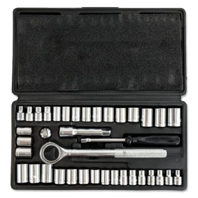 Image of Simply Tools 40PC 1/4 &amp; 3/8 Inch Drive Socket Set