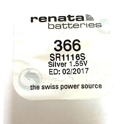 Image of 1 x 366 Renata SR1116SW Batterie au Lithium