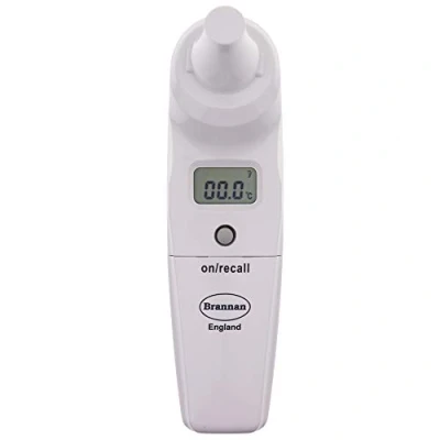 Image of Brannan Digital Infrared Ear Temperature Thermometer for Adults and Children with Memory Function