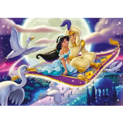 Image of Ravensburger 12000002 Aladdin 1000 pieces jigsaw Puzzle for adults and kids age 14 years up, disney jigsaw, gifts