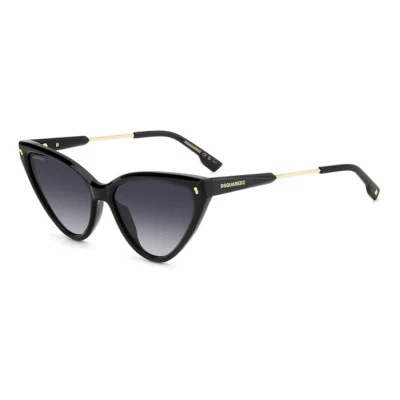 Image of Dsquared2 Sunglasses, Women&#039;s, Size: 58, Black
