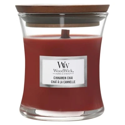 Image of WoodWick Scented Candle Mini Cinnamon Chai 8 cm / ø 7