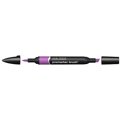 Image of Winsor &amp; Newton BrushMarker Purple,Single